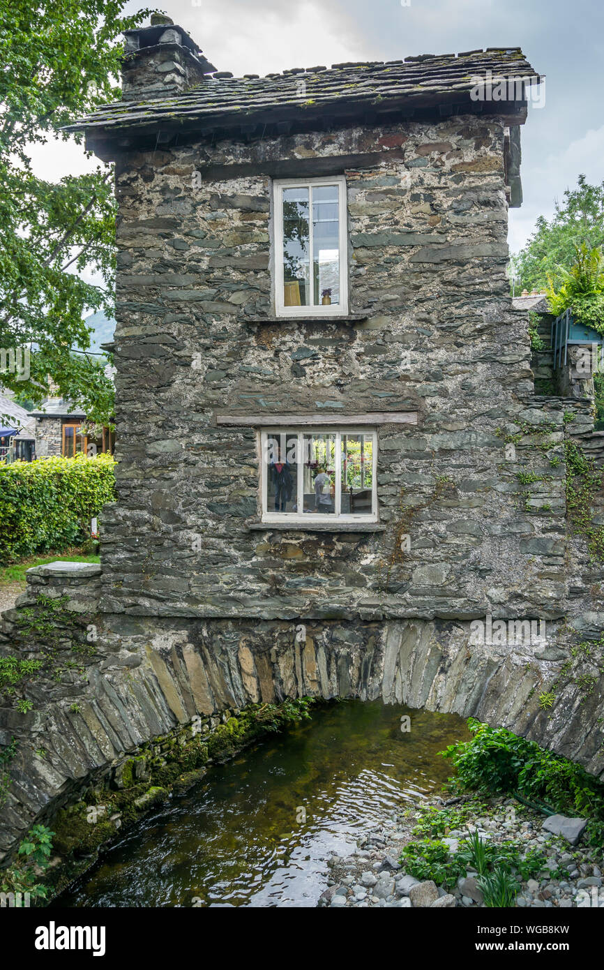 The Bridge House, Ambleside, Cumbria, England, UK Stock Photo Alamy