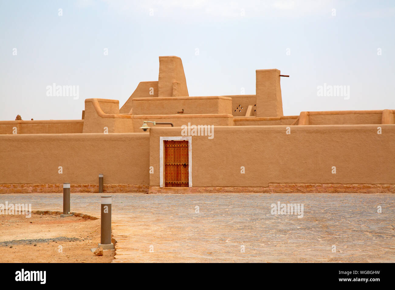 Streets of the old city Diriyah near Ar Riyadh, Kingdom of Saudi Arabia ...