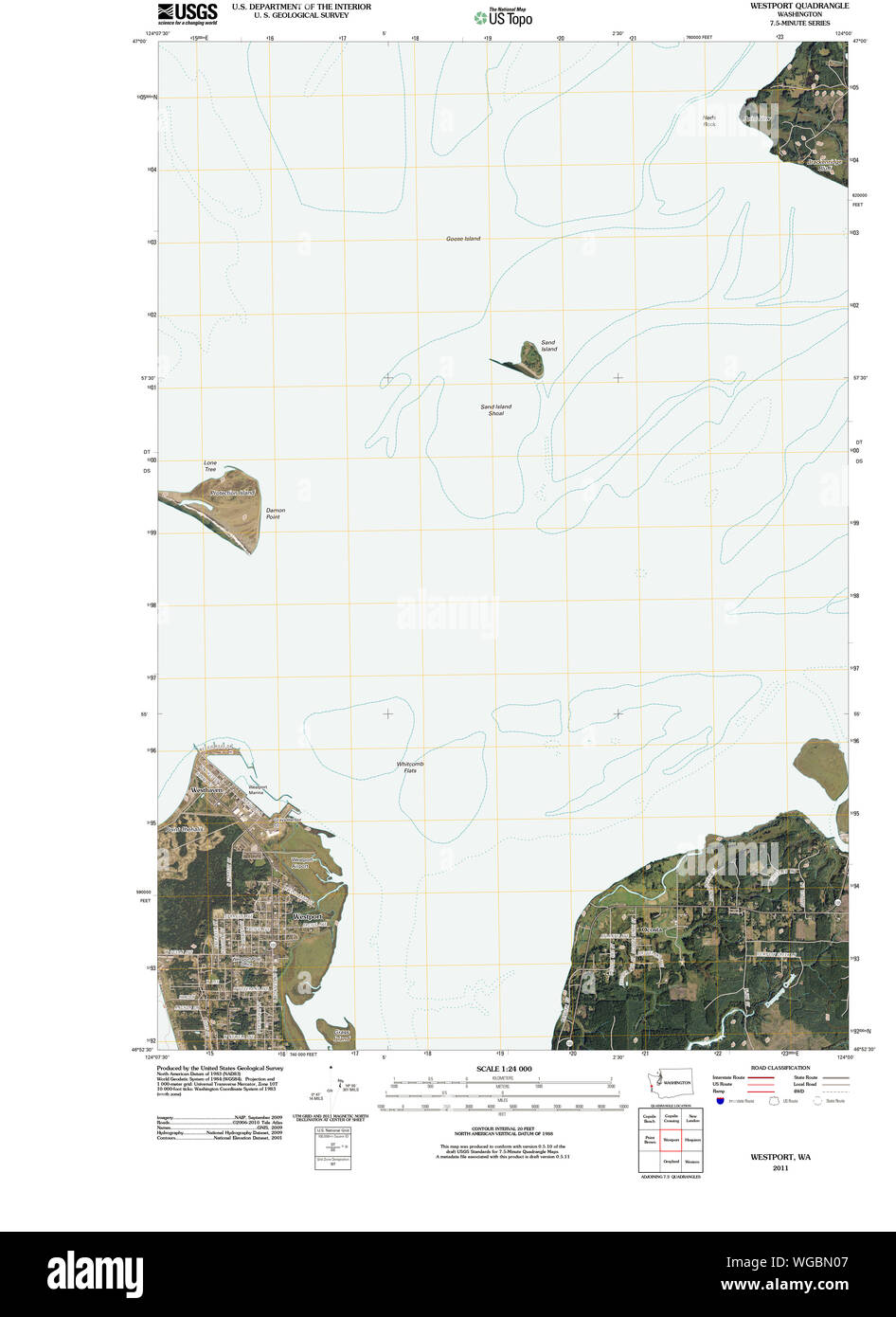 Map of westport washington hires stock photography and images Alamy