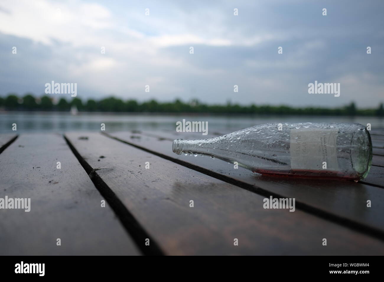 Empty alcohol bottles man hires stock photography and images Alamy