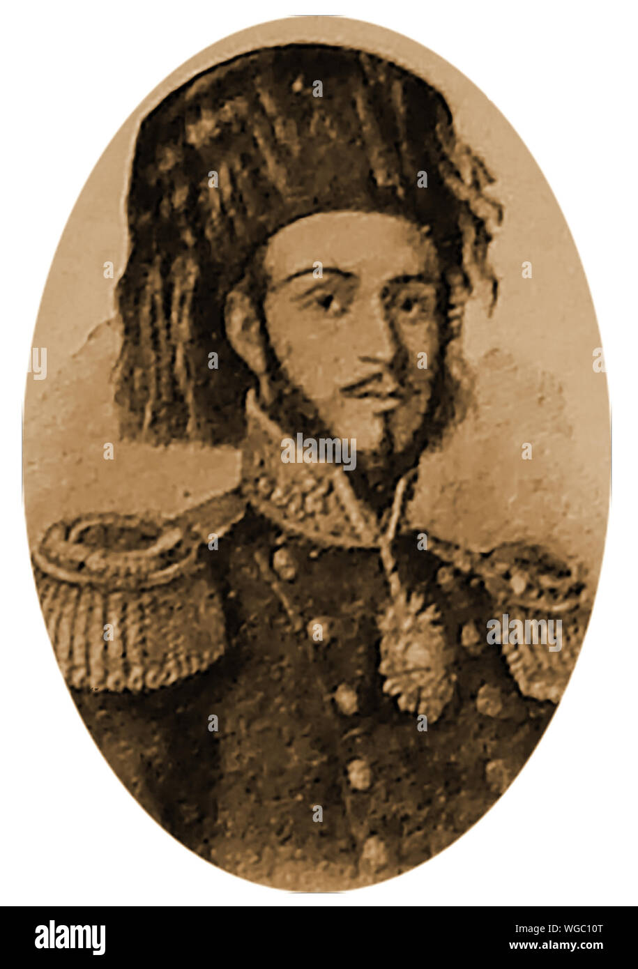 Portrait of Sultan Abd Ul-Mejid  aka Abdulmejid , Abdülmecid and various spellings  (1823-1861). 31st Sultan of the Ottoman Empire Stock Photo