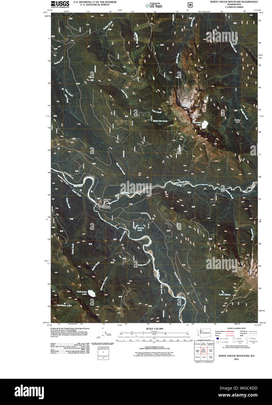 White chuck mountain Cut Out Stock Images & Pictures - Alamy