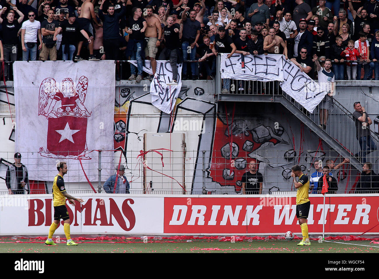 Maastricht, Nederland. 01st Sep, 2019. MAASTRICHT football, 01092019, stadion de Geusselt
