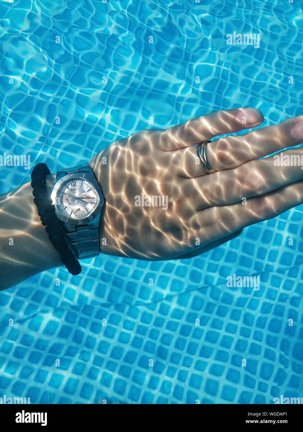 swimming wrist watch