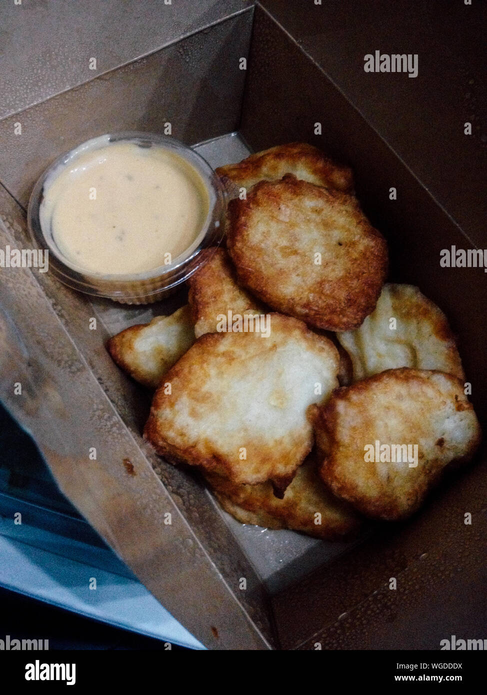 Chicken nuggets dip hires stock photography and images Alamy