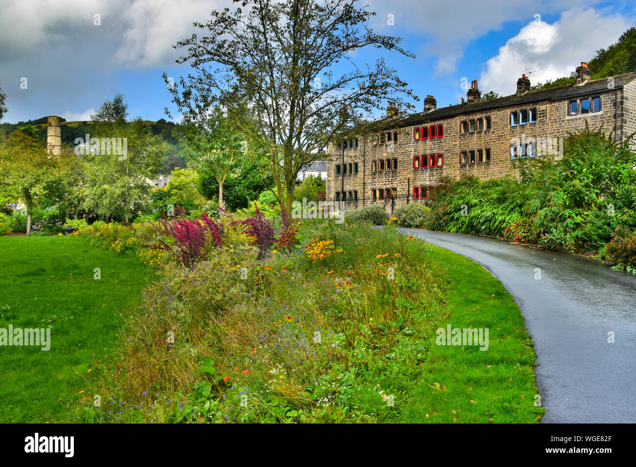 Weavers Cottages, Hebden Bridge, Pennines, Yorkshire Stock Photo Alamy