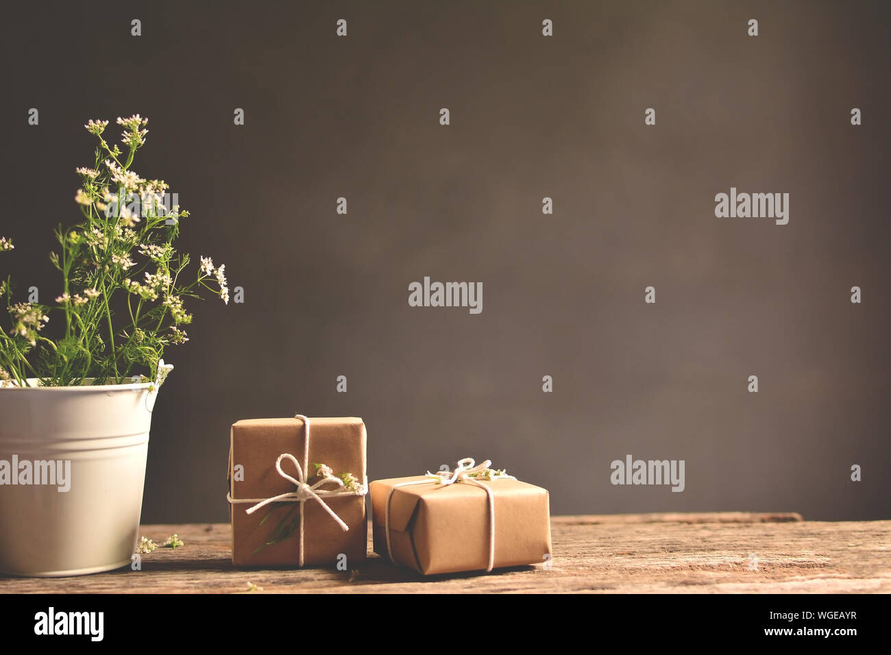 Two gift boxes hires stock photography and images Alamy