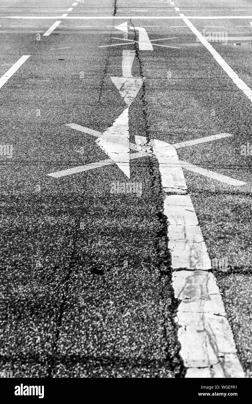 Markings Black and White Stock Photos & Images - Alamy