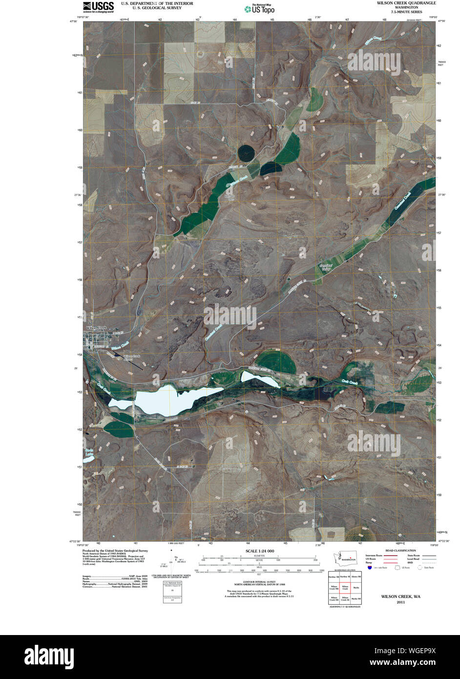 Wilson creek washington map Cut Out Stock Images & Pictures Alamy
