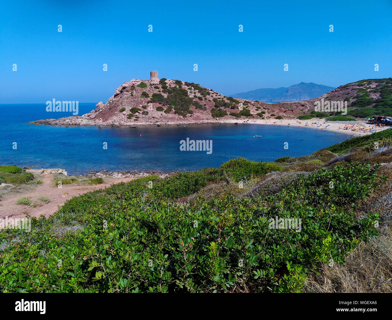 Porto ferro beach, sardinia hi-res stock photography and images - Alamy