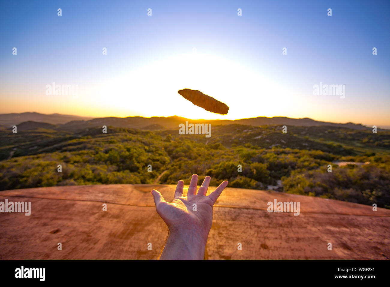 Throwing stone hi-res stock photography and images - Alamy