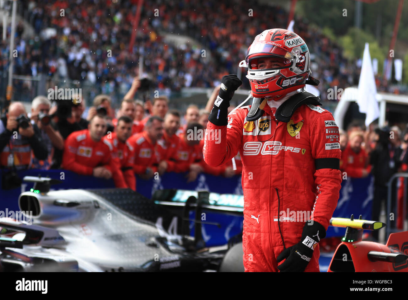Charles leclerc f1 spa 2019 hi-res stock photography and images - Alamy