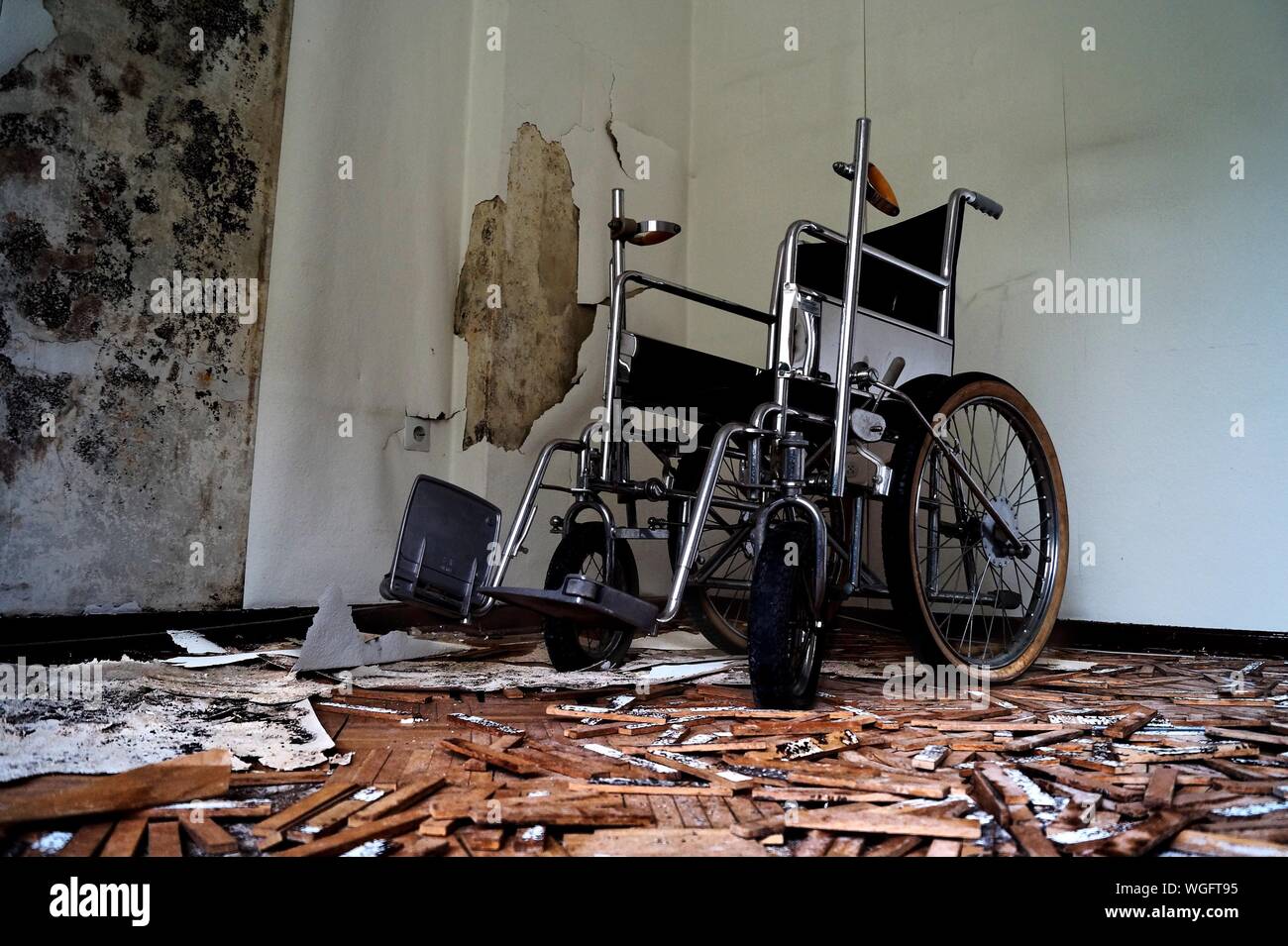 Damaged wheelchair hires stock photography and images Alamy