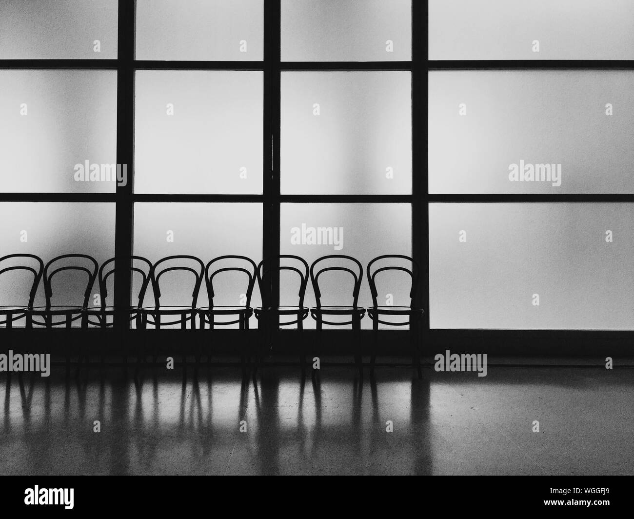 Waiting room built structure Black and White Stock Photos & Images - Alamy