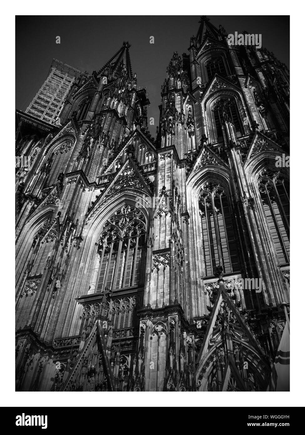 Gothic cathedral cologne Black and White Stock Photos & Images - Alamy