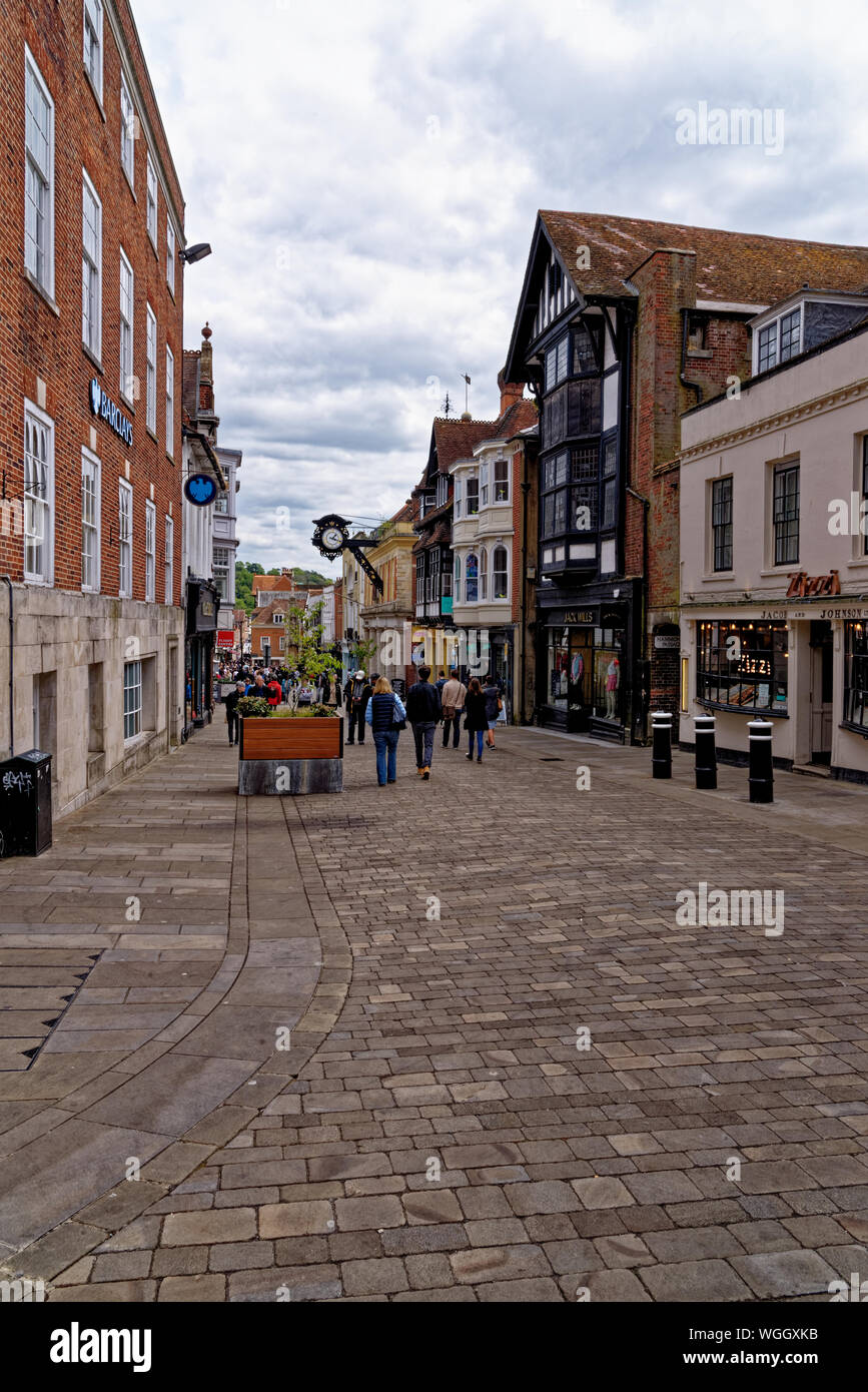 Winchester City Centre High Resolution Stock Photography and Images - Alamy