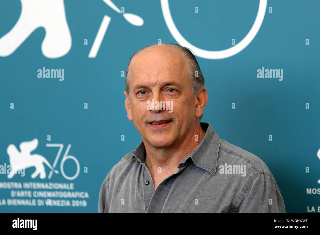 Italy, Lido di Venezia, September 1, 2019 : The actor Tomas Arana at the photocall of  'The New Pope' (Episodes 2 and 7), director Paolo Sorrentino. 7 Stock Photo