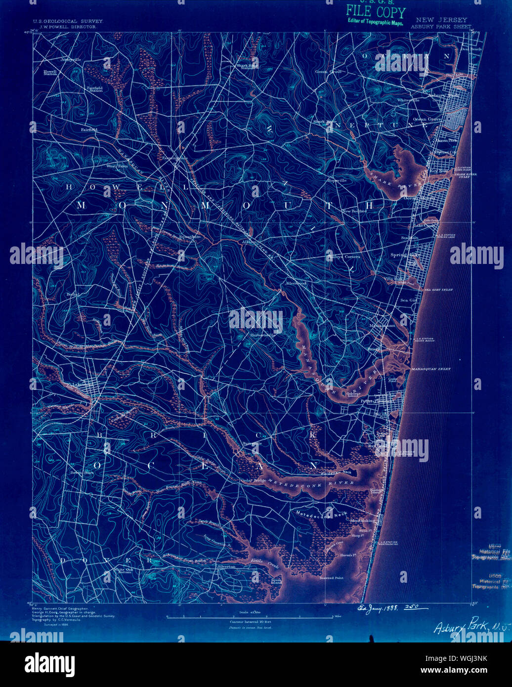 Asbury park maps hires stock photography and images Alamy