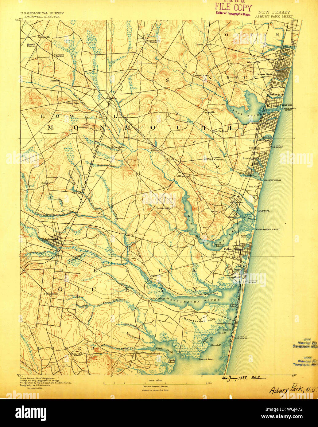 Asbury park map hires stock photography and images Alamy