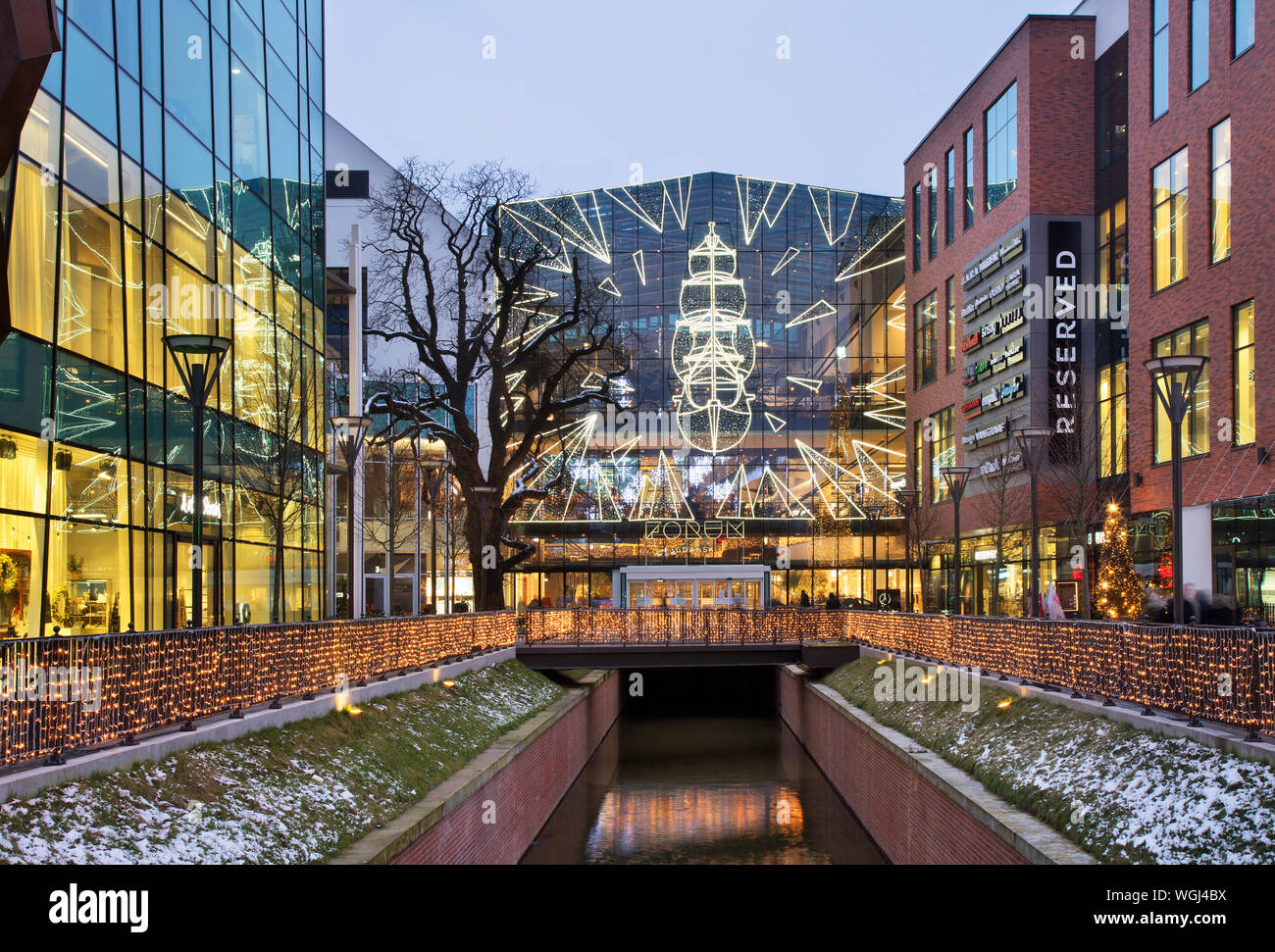 Forum Gdansk In Gdansk Poland Stock Photo Alamy