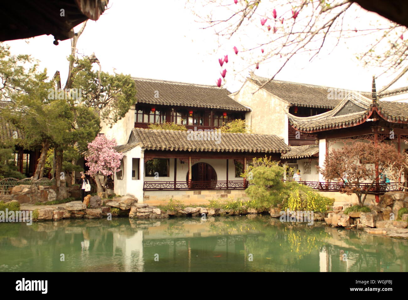Jardin del maestro de Redes, China. Asia Stock Photo