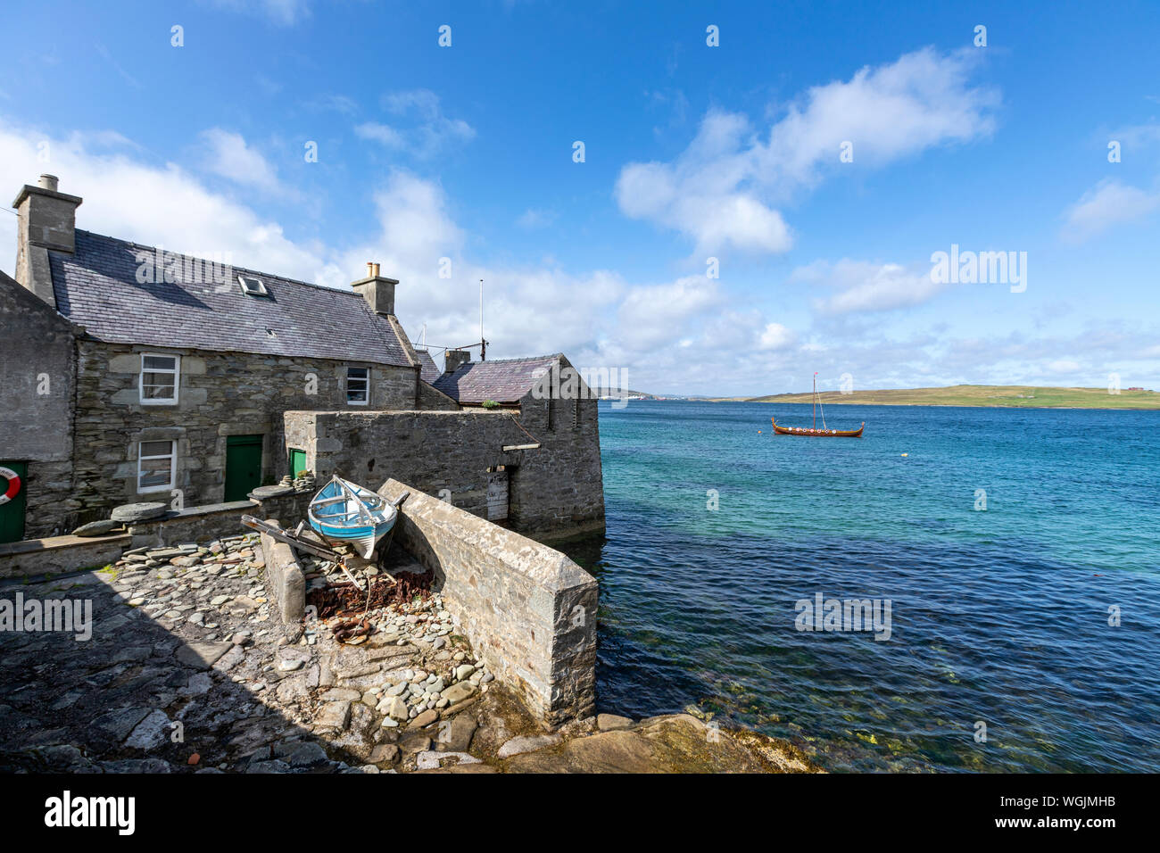 The Lodberrie house, Lerwick, Mainland, Shetland, Scotland, UK Stock Photo Alamy