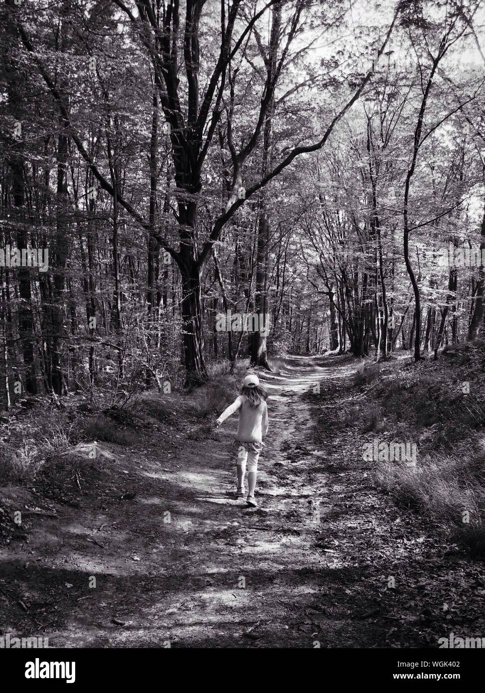 Girl Walking On Dirt Road High Resolution Stock Photography and Images ...