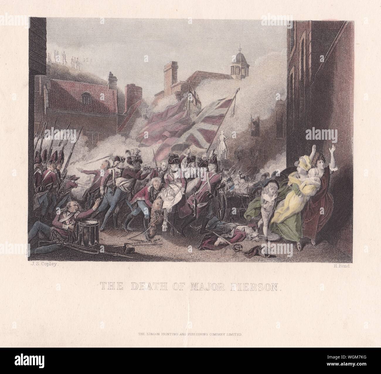 Death of major pierson hires stock photography and images Alamy