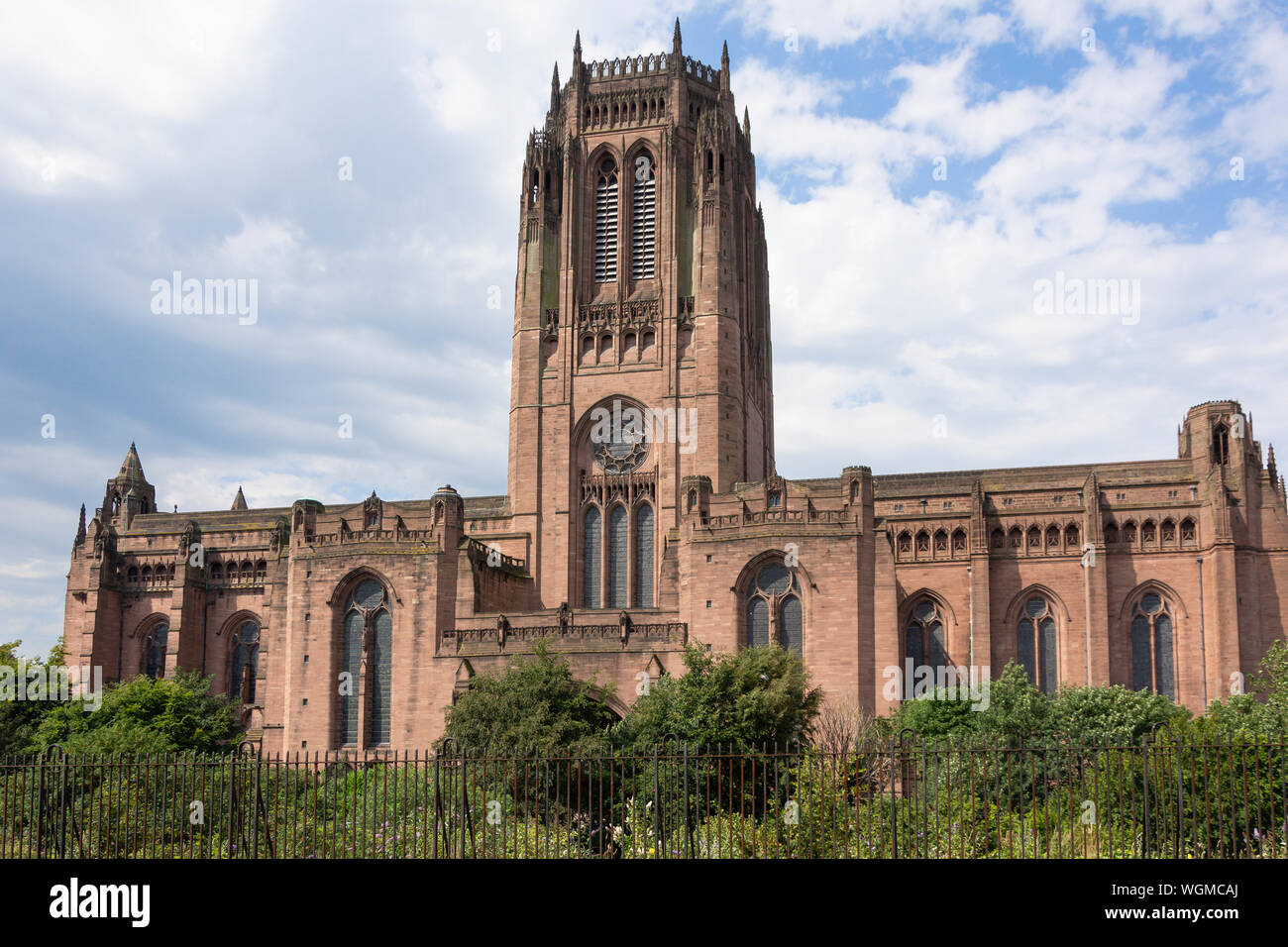 Liverpool Cathedral, St James's Mount, Liverpool, Merseyside, England, United Kingdom Stock Photo