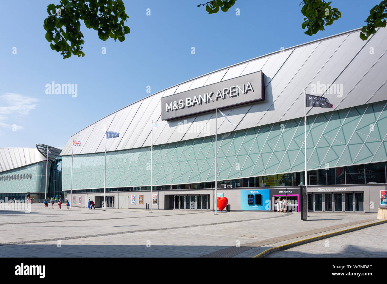 M&S Bank Arena, King's Dock, Port of Liverpool, Liverpool, Merseyside, England, United Kingdom Stock Photo