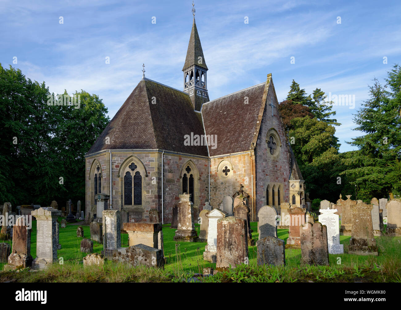 Luss Parish Church, Loch Lomond, Argyll, Scotland, UK Stock Photo