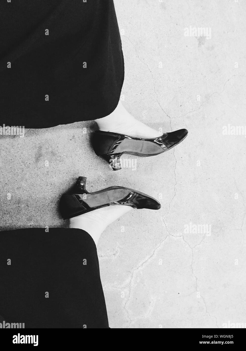 Wearing black heels hires stock photography and images Alamy