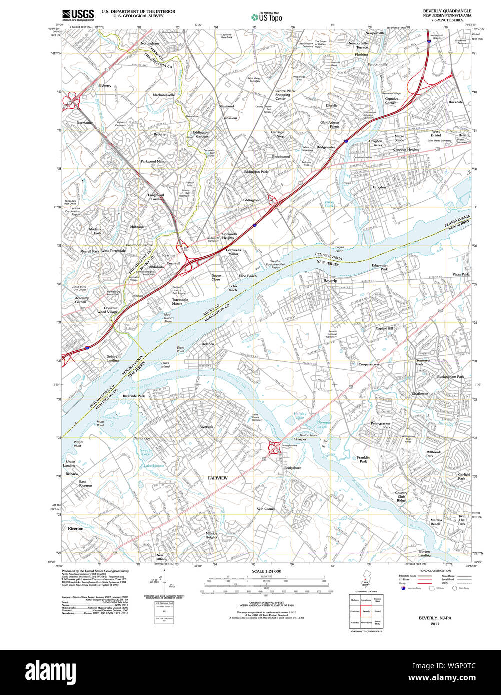 Map of beverly Cut Out Stock Images & Pictures Alamy