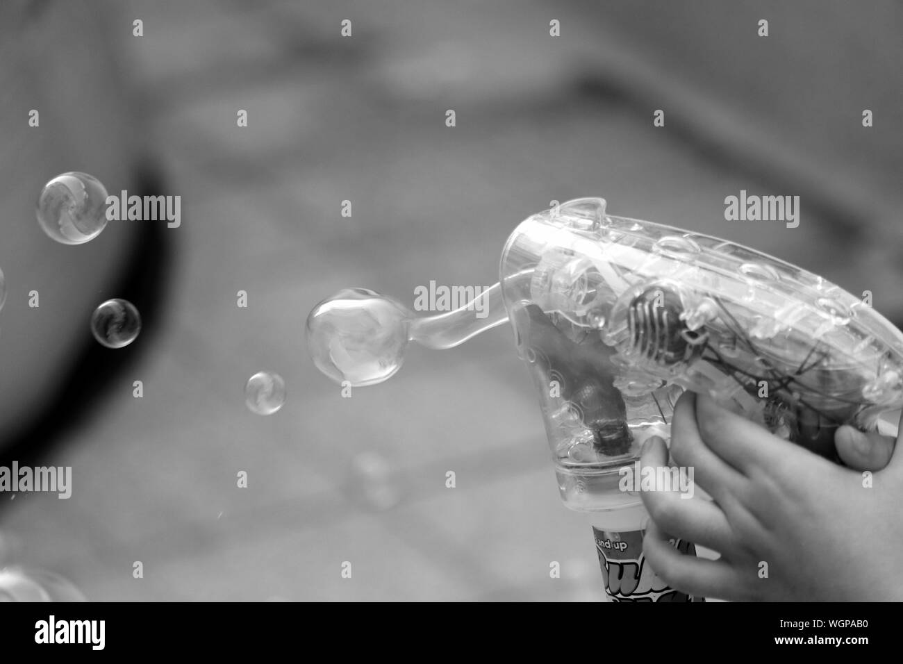 black bubble gun