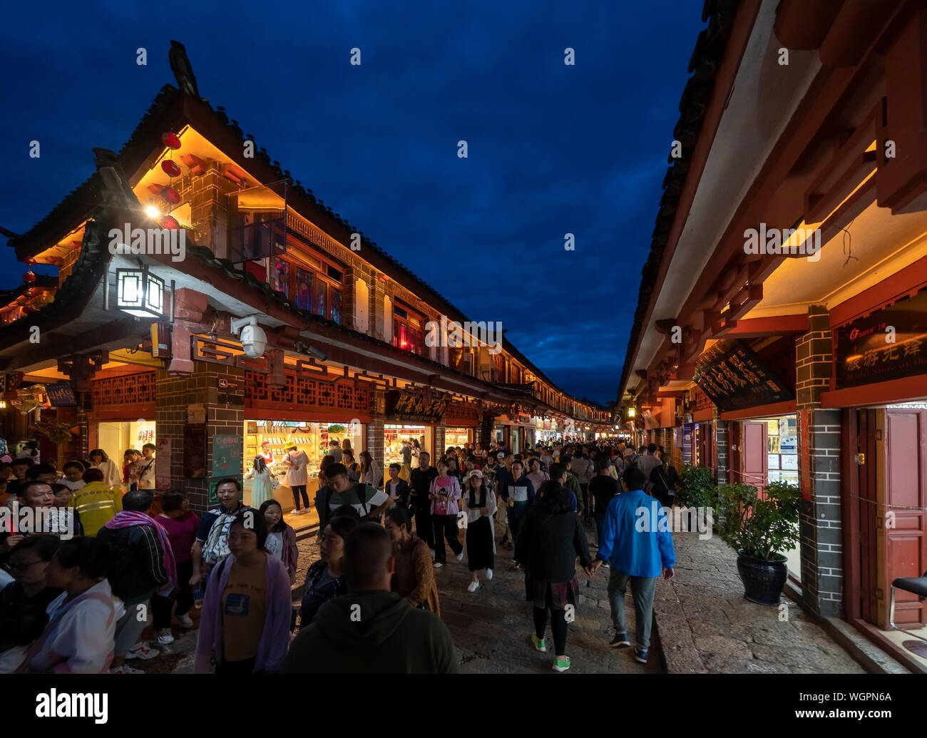 Ancient city lijiang, Yunnan Stock Photo - Alamy
