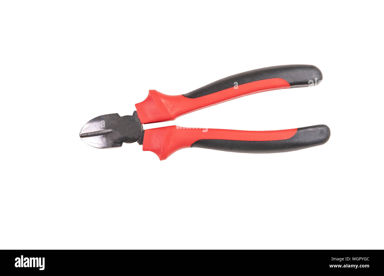 Nippers on a white background. Close up Stock Photo