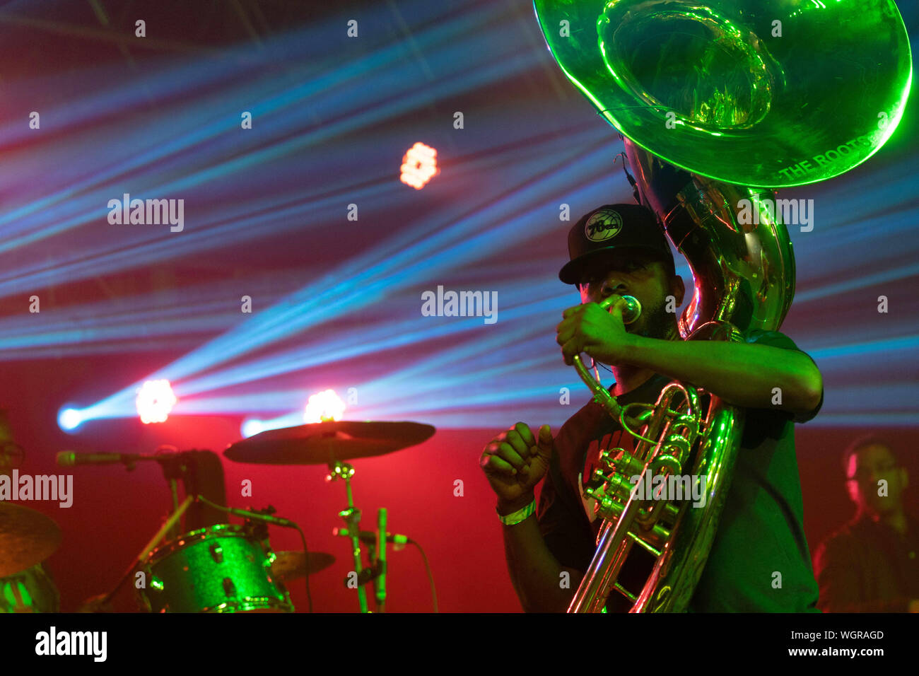 August 30, 2019 Damon ''Tuba Gooding Jr.'' Bryson of The Roots