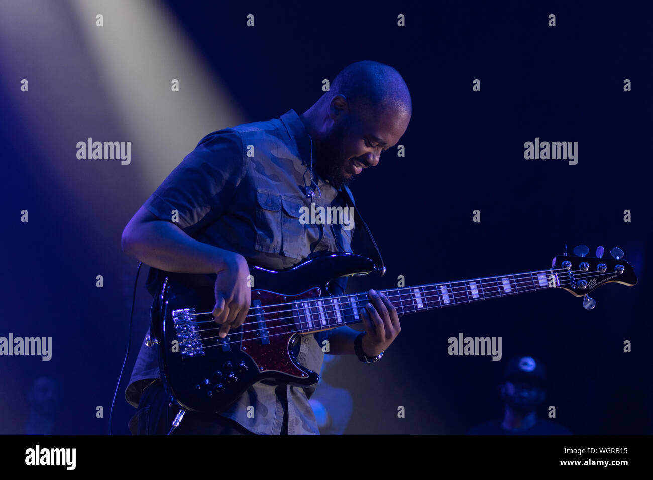 August 30, 2019: Mark Kelley of The Roots performs. (Credit Image