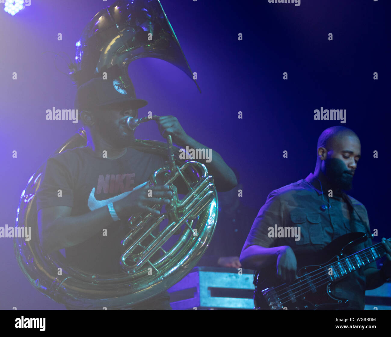 August 30, 2019 Damon ''Tuba Gooding Jr.'' Bryson (L) and Mark Kelley