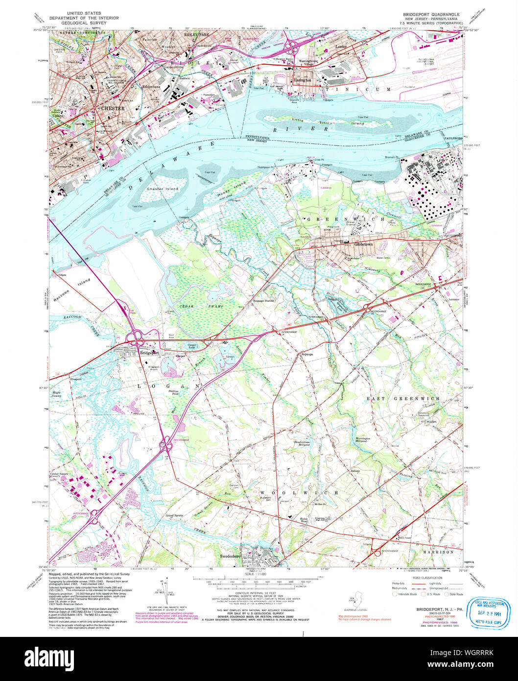 Map of bridgeport new jersey hires stock photography and images Alamy