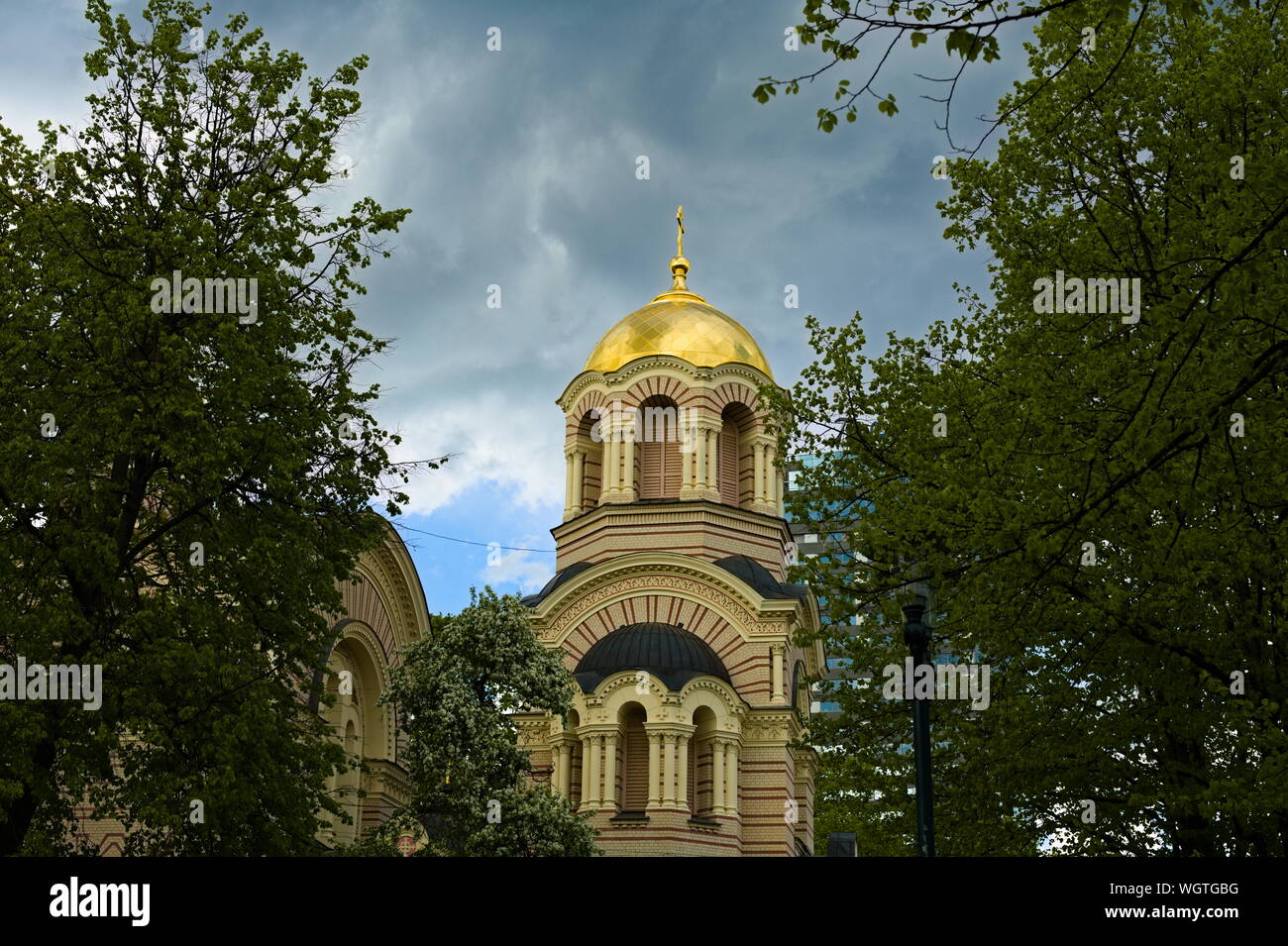 Nativity of Christ Cathedral, Riga, Latvia Stock Photo Alamy