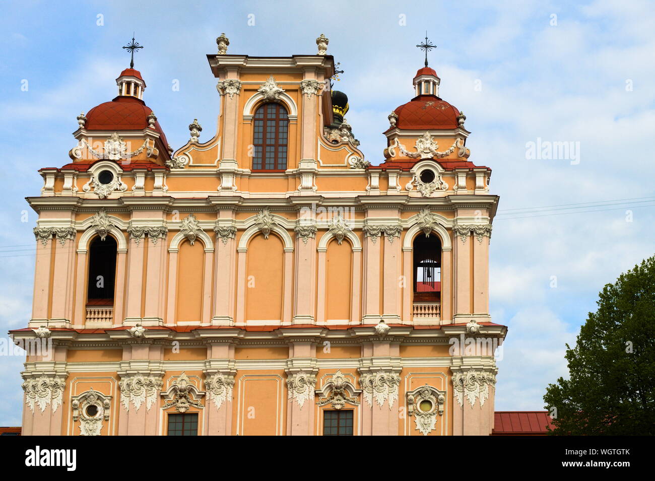 Church of St Casimir in Vilnius, Lithuania Stock Photo Alamy