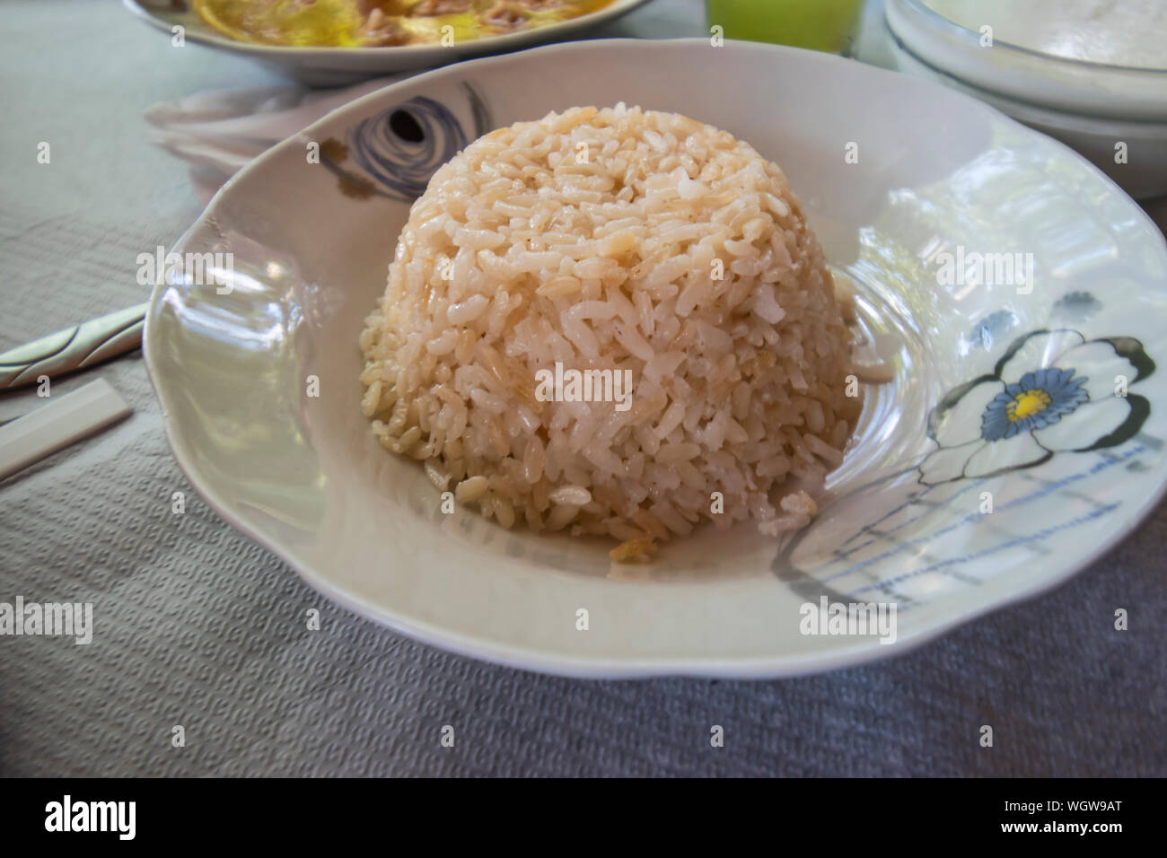 Albanian traditional pilaf rice dish Stock Photo - Alamy
