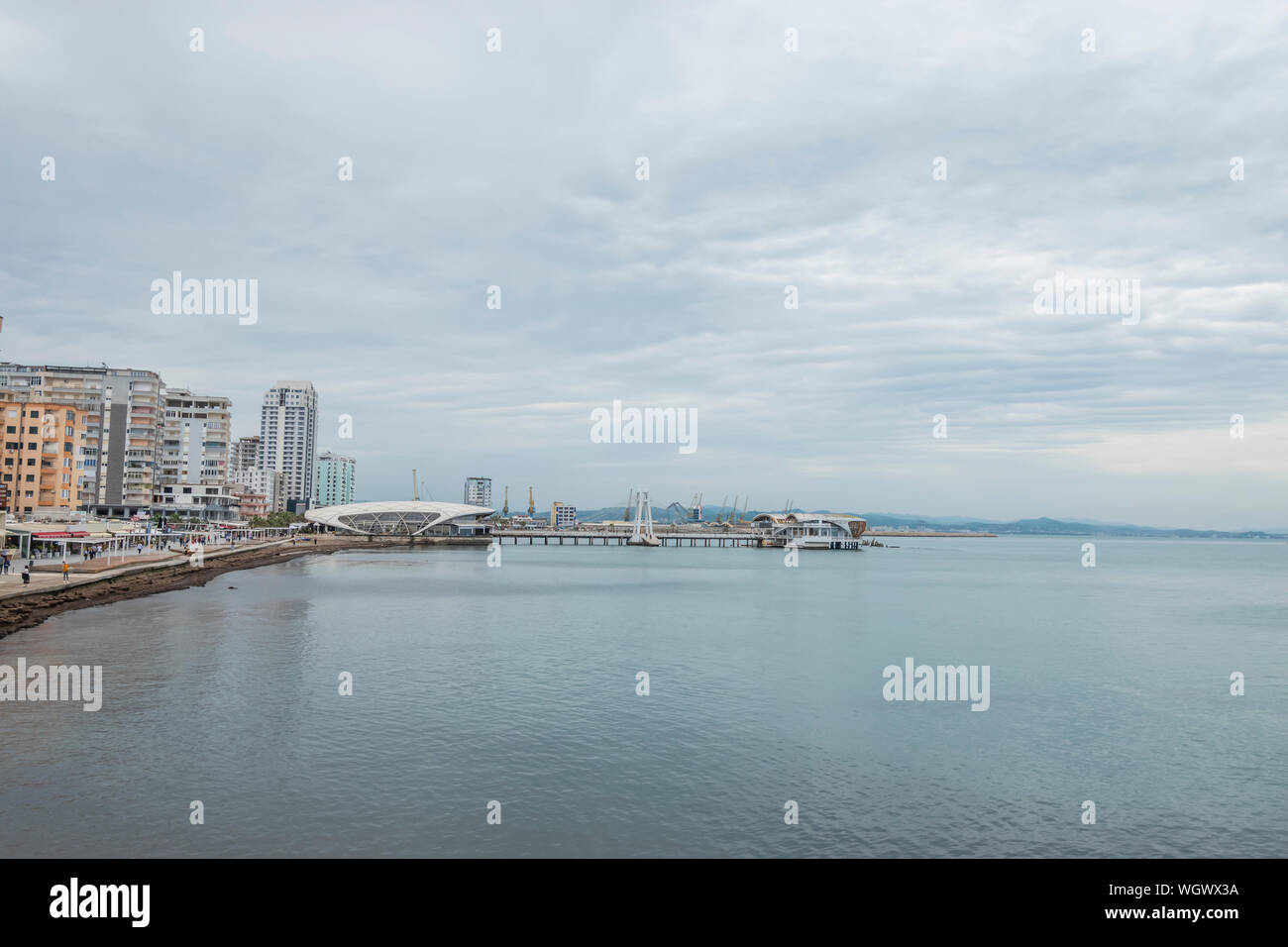 Durres albanian port city adriatic sea hires stock photography and