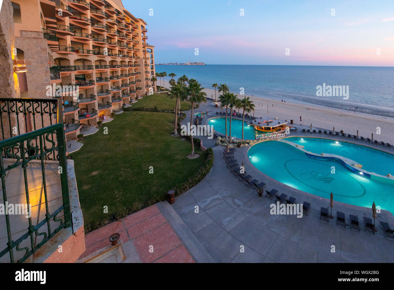 Hotel and resort, Rocky Point, Mexico. Stock Photo