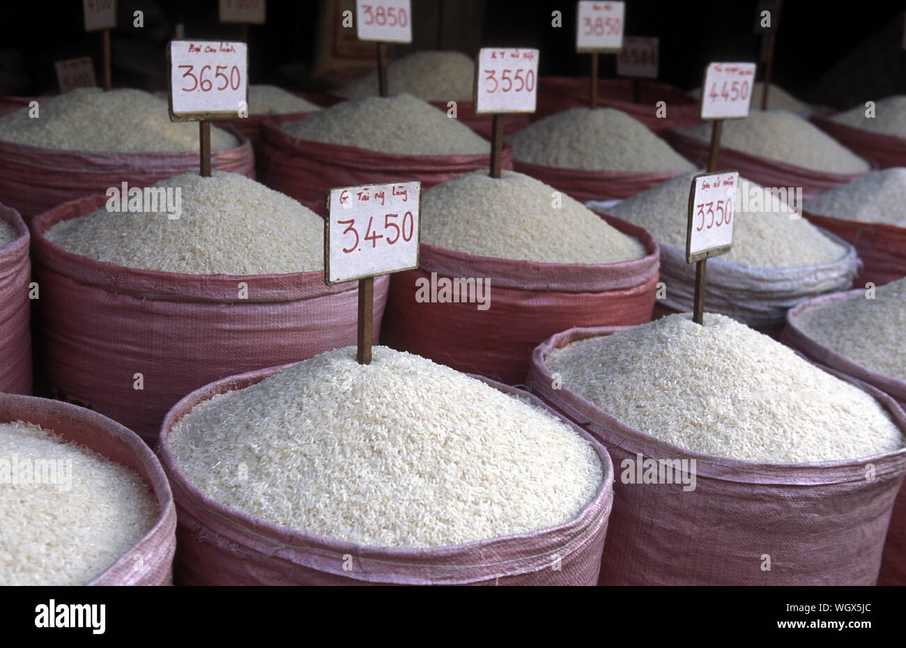 Rice Sacks High Resolution Stock Photography and Images Alamy