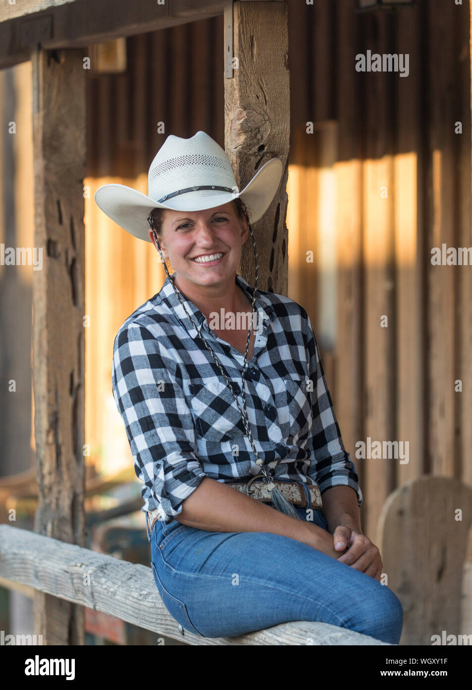 White Stallion Ranch, Tucson, Arizona. Stock Photo