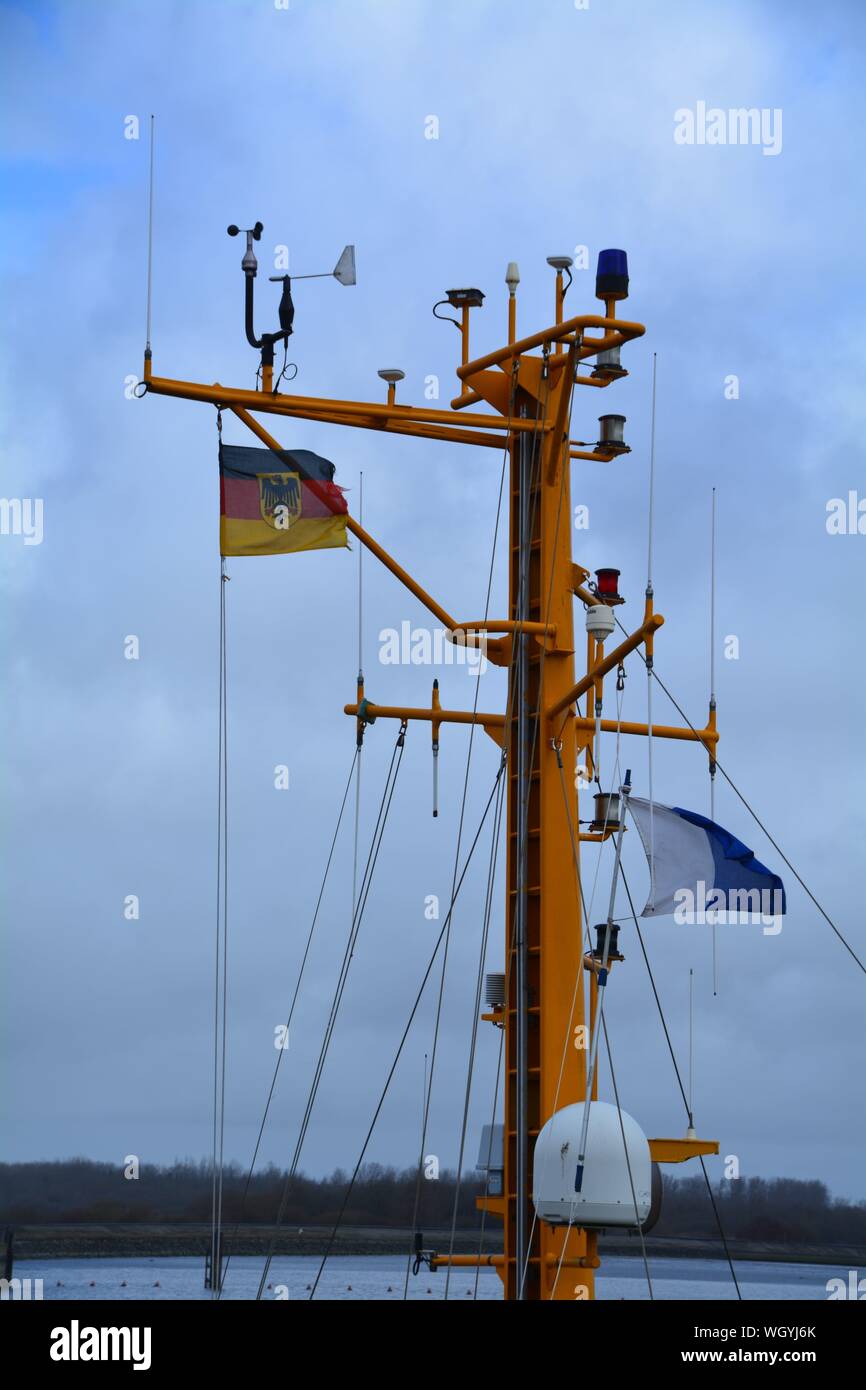 Flags on boat hires stock photography and images Alamy
