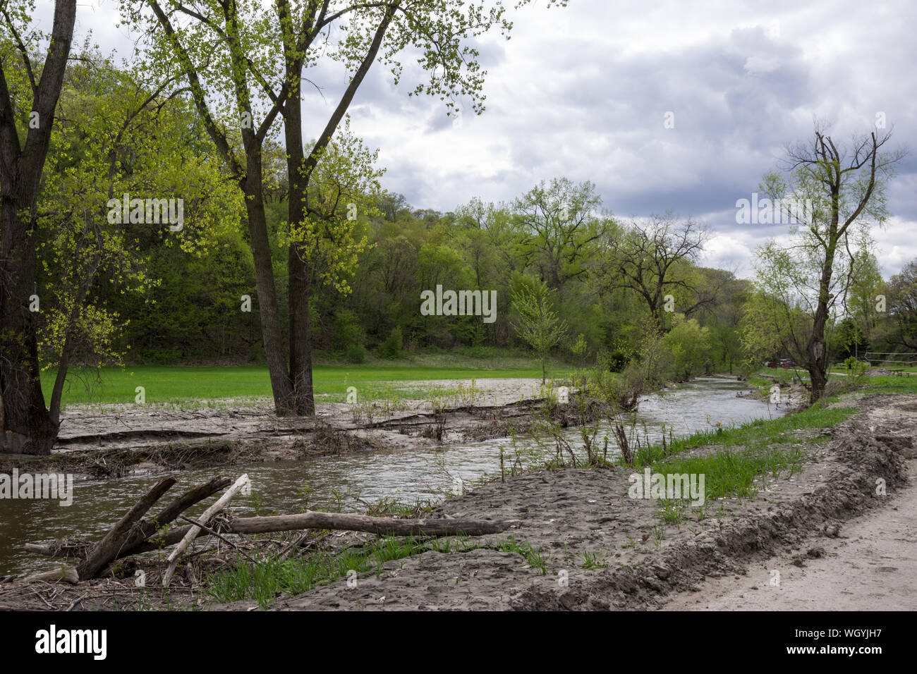 Seven Mile Creek County Park, Minnesota Stock Photo Alamy