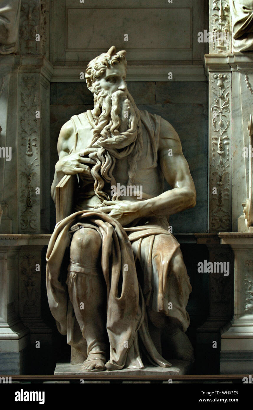 Moses Rome San pietro in vincoli hi-res stock photography and images - Alamy